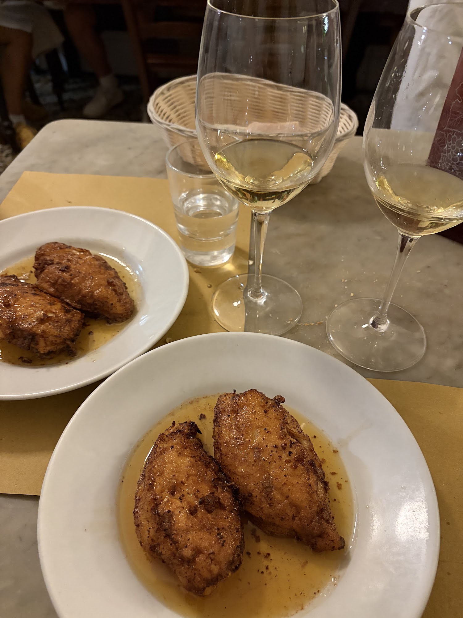 Pollo al burro